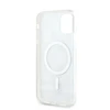 DKNY DKHMN61HCPTSE Apple iPhone 11 Xr 6.1 inch beige kietas dėklas IML Checkered Mono Pattern & Printed Strip