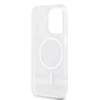 Apple iPhone 15 Pro Max DKNY dėklas IML Checkered Mono Pattern &amp; Printed Stripes MagSafe (DKHMP15XHCPTSK) juodos spalvos