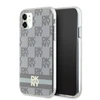 Apple iPhone 11 / XR DKNY dėklas IML Checkered Mono Pattern &amp; Printed Stripes MagSafe (DKHMN61HCPTSE) smėlio spalvos