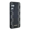 Samsung Galaxy S24 DKNY Hardcase Leather Checkered Mono Pattern MagSafe (DKHMS24SPCPVSLK) dėklas telefonui juodos spalvos