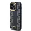 Apple iPhone 14 Pro DKNY Hardcase Leather Checkered Mono Pattern MagSafe (DKHMP14LPCPVSLK) dėklas telefonui juodos spalvos