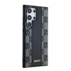 Samsung Galaxy S24 Ultra DKNY Hardcase Leather Checkered Mono Pattern MagSafe (DKHMS24LPCPVSLK) dėklas telefonui juodos spalvos