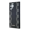 Samsung Galaxy S24 Ultra DKNY Hardcase Leather Checkered Mono Pattern MagSafe (DKHMS24LPCPVSLK) dėklas telefonui juodos spalvos
