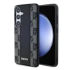 Samsung Galaxy S24 DKNY Hardcase Leather Checkered Mono Pattern MagSafe (DKHMS24SPCPVSLK) dėklas telefonui juodos spalvos