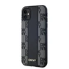 Apple iPhone 11 / XR DKNY Hardcase Leather Checkered Mono Pattern MagSafe (DKHMN61PCPVSLK) dėklas telefonui juodos spalvos
