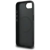 DKNY odinis languotas monofoninis dėklas MagSafe iPhone 16e - Juodas