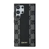 Samsung Galaxy S24 Ultra DKNY Hardcase Leather Checkered Mono Pattern MagSafe (DKHMS24LPCPVSLK) dėklas telefonui juodos spalvos