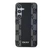 Samsung Galaxy S24 Plus DKNY Hardcase Leather Checkered Mono Pattern MagSafe (DKHMS24MPCPVSLK) dėklas telefonui juodos spalvos