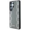 Dėklas DKNY Leather Checkered Pattern MagSafe skirtas Samsung Galaxy S25 Ultra taupe