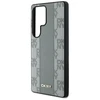 Dėklas DKNY Leather Checkered Pattern MagSafe skirtas Samsung Galaxy S25 Ultra taupe
