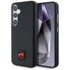 DKNY Leather Heart of NY Samsung Galaxy S25 dėklas telefonui juodos spalvos