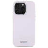 DKNY DKHMP16LSMCHLP Apple iPhone 16 Pro 6.3" dėklas telefonui rožinės spalvos Liquid Silikoninis Small Metal Logo MagSafe
