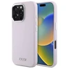 DKNY DKHMP16XSMCHLP Apple iPhone 16 Pro Max 6.9" dėklas telefonui rožinės spalvos Liquid Silikoninis Small Metal Logo MagSafe