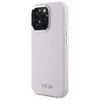 DKNY DKHMP16XSMCHLP Apple iPhone 16 Pro Max 6.9" dėklas telefonui rožinės spalvos Liquid Silikoninis Small Metal Logo MagSafe