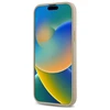 DKNY DKHCP15MPQDSLE Apple iPhone 15 Plus 6.7" dėklas telefonui gelsvos spalvos Quilted Stack Logo