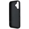Apple iPhone 16 DKNY Quilted Stack Logo (DKHCP16SPQDSLK) dėklas telefonui juodos spalvos