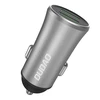 Dudao 3.4A smart car charger 2x USB sidabro spalvos (R6S sidabro spalvos)