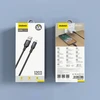 Dudao 3A 30W L3SL USB-A – Lightning kabelis Braided 1.2m – juodos spalvos
