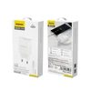 Dudao A4EU USB-A 2.1A laidinis įkroviklis – baltos spalvos + USB-A – micro USB kabelis