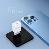 Dudao A4EU USB-A 2.1A laidinis įkroviklis – baltos spalvos + USB-A – Lightning kabelis