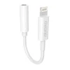 DUDAO ADAPTER L16 AUDIO LIGHTNING AUUSINIŲ ADAPTERIS (VYRAS) PRIE 3,5 mm MINI LIZDAS (MOTERIS) 10 cm Baltas