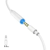 Dudao audio adapter headphone adapter from Lightning to 3.5 mm mini jack baltos spalvos (L16i baltos spalvos)