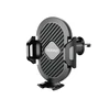 Dudao F2+ smartphone holder for air vent, clamp – juodas