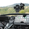 Dudao F2N smartphone holder for 360° air vent – juodos spalvos