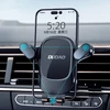 Dudao F5Pro air vent car phone holder – juodos spalvos