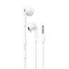 Dudao į ausis įdedamos ausinės su 3,5 mm mini jack jungtimi baltos spalvos (X14PRO)