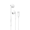 Dudao In-Ear Ausinės with USB Type-C Connector Baltas (X14PROT)