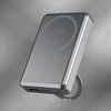 Dudao K28 10000mAh PD 22.5W MagSafe Powerbank with Metal Case and Ring Stand – pilkos spalvos