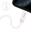 Dudao L6X USB-C – Lightning PD 20W 1m kabelis – baltos spalvos