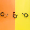 Ausinės Dudao Metal su laidu Earbuds 3.5mm Mini Jack pilkos spalvos (X2C-pilkos spalvos)