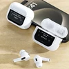 Dudao U19 į ausis įkišamos TWS belaidės Bluetooth 5.3 ausinės with LED ekranas – baltas