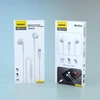 Dudao X3C į ausis įkišamos su laidu USB-C ausinės 1.2m - baltos spalvos