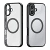 Dux Ducis Aimo Mag dėklas su Magnetic Ring skirtas Apple iPhone 17 – juodos spalvos