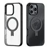 Dux Ducis Aimo Mag MagSafe su stoveliu Apple iPhone 16 Pro Max - dėklas telefonui juodos spalvos