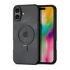 Dux Ducis Aimo Mag MagSafe su stoveliu Apple iPhone 16 - dėklas telefonui juodos spalvos