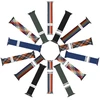Dux Ducis dirželis (Mixture II Version) Apple Watch SE dirželis, 9, 8, 7, 6, 5, 4, 3, 2, 1 (41, 40, 38 mm) pynimo juosta, tamsių juostelių apyrankė