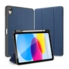 Dėklas Dux Ducis Domo Apple iPad 10.9 2022 tamsiai mėlynas