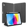 Dėklas Dux Ducis Domo Apple iPad 10.9 2022/iPad 11 2025 juodas