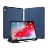 Dėklas Dux Ducis Domo Apple iPad Air 4/5/6/7/M4 2020/2022/2024/2025/2026 10.9/11 tamsiai mėlynas
