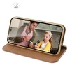 Dux Ducis Hivo dėklas skirtas iPhone 14 Pro, rudas