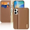 Dux Ducis Hivo dėklas skirtas iPhone 14 Pro, rudas