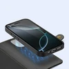 Dux Ducis Lawa Leather dėklas skirtas Apple iPhone 16 Pro – juodos spalvos