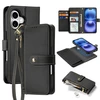 Dux Ducis Lawa Leather dėklas skirtas Apple iPhone 16 – juodos spalvos