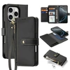 Dux Ducis Lawa Leather dėklas skirtas Apple iPhone 16 Pro Max – juodos spalvos