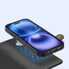 Dux Ducis Lawa Leather dėklas skirtas Apple iPhone 16 – juodos spalvos