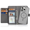 Dux Ducis Lawa Leather dėklas skirtas Apple iPhone 15 Pro – pilkos spalvos